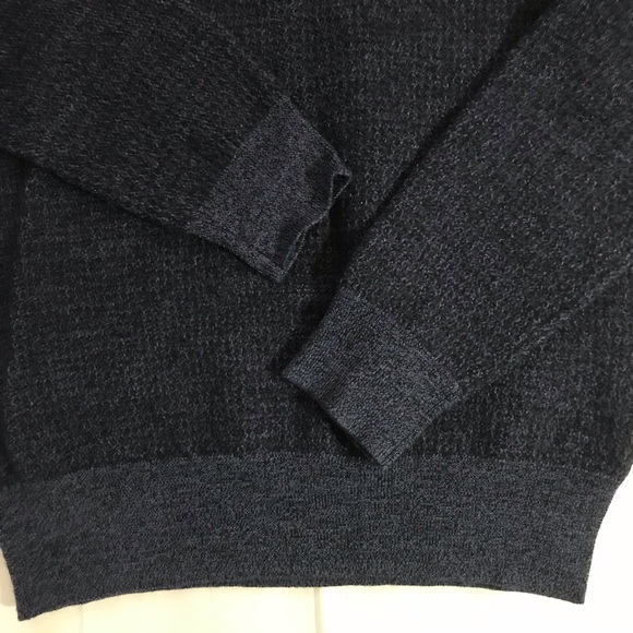Vintage Navy Blue Wool Sweater XL - Picture 4 of 4